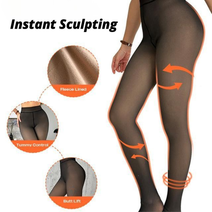 Sculpting Fleece Lined Tights