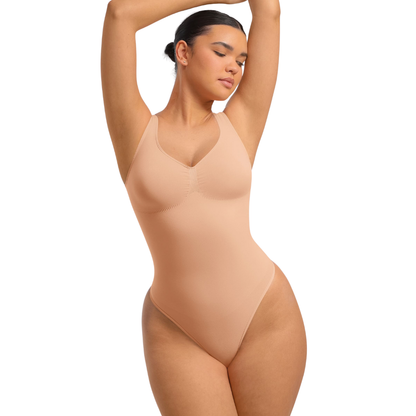 Tummy Control Seamless Strap Bodysuit