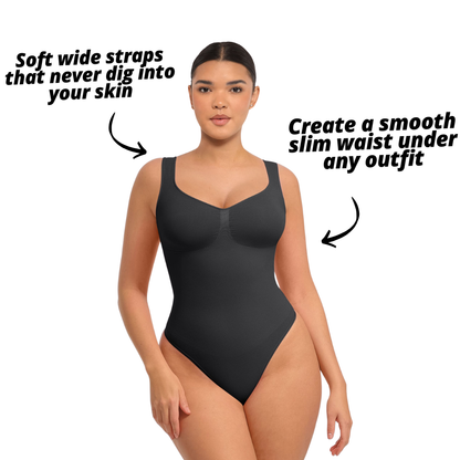 Tummy Control Seamless Strap Bodysuit
