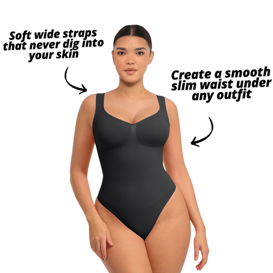 Tummy Control Seamless Strap Bodysuit