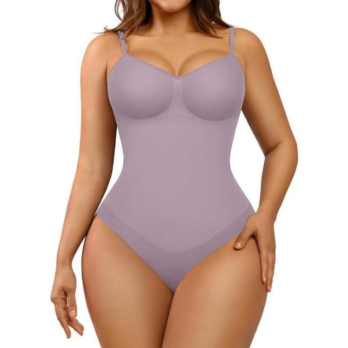 Tummy Control Seamless Strap Bodysuit